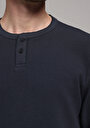 thumb-Afficher les détails de T-shirt À Manches Longues Anthracite Regular Fit  Homme