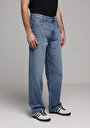 thumb-Afficher les détails de 081 Ross Pantalon  Loose Leg Medium Rise En Jean Relaxed Fit Homme