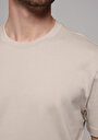 thumb-Afficher les détails de T-shirt À Manches Courtes Blanc Regular Fit Droit Homme