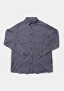 thumb-Afficher les détails de Chemise À Manches Longues Marine Comfort Fit Plaid Sergé Homme