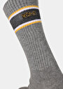 thumb-Afficher les détails de Chaussettes Gris Modern Fit Homme