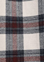 thumb-Afficher les détails de Chemise À Manches Longues Bordeaux Comfort Fit Plaid Sergé Homme