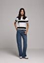 thumb-Afficher les détails de Tricot Multicolou Slim Fit  Femme