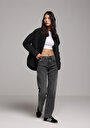 thumb-Afficher les détails de 880 Elisa Pantalon    En Jean Straight Fit Femme