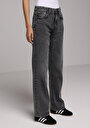 thumb-Afficher les détails de 880 Elisa Pantalon    En Jean Straight Fit Femme