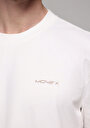 thumb-Afficher les détails de T-shirt À Manches Courtes Blanc Comfort Fit Droit Homme