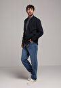 thumb-Afficher les détails de Veste De Blazer Marine Slim Fit   Homme