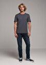 thumb-Afficher les détails de 044 Karl Pantalon    En Jean Straight Fit Homme