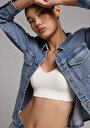 thumb-Afficher les détails de Manches Longues  Slim Fit Femme