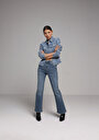thumb-Afficher les détails de Manches Longues  Slim Fit Femme