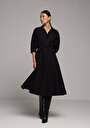 thumb-Afficher les détails de Robe Noir Regular Fit    Femme