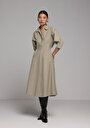 thumb-Afficher les détails de Robe Vert Regular Fit    Femme