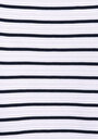 thumb-Afficher les détails de T-shirt À Manches Courtes Marine Boyfriend Fit Brodé Femme