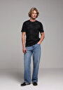 thumb-Afficher les détails de T-shirt À Manches Courtes Noir Regular Fit Imprimé Homme
