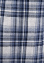 thumb-Afficher les détails de Chemise À Manches Longues Marine Regular Fit Carré Uni Femme