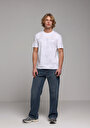 thumb-Afficher les détails de T-shirt À Manches Courtes Blanc Regular Fit Imprimé Homme