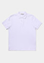 thumb-Afficher les détails de T-shirt Polo À Manches Courtes Blanc Droit Regular Fit Homme