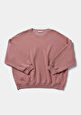 thumb-Afficher les détails de Pull-over Rose Relax Fit  Femme