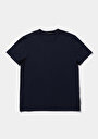 thumb-Afficher les détails de T-shirt À Manches Courtes Marine Regular Fit Droit Homme