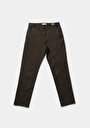 thumb-Afficher les détails de Pantalon Vert Straight Leg Medium Rise En Chino Regular Fit Homme