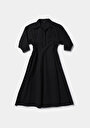 thumb-Afficher les détails de Robe Noir Regular Fit    Femme