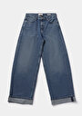 thumb-Afficher les détails de 978 Edna Pantalon  Wide Leg Low Rise En Jean Loose Fit Femme