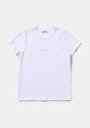 thumb-Afficher les détails de T-shirt À Manches Courtes Blanc Slim Fit Imprimé Femme