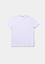 thumb-Afficher les détails de T-shirt À Manches Courtes Blanc Regular Fit Droit Homme