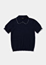 thumb-Afficher les détails de Tricot Marine Slim Fit  Femme