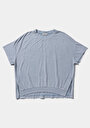 thumb-Afficher les détails de Manches Courtes Bleu Regular Fit Femme