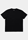 thumb-Afficher les détails de T-shirt À Manches Courtes Anthracite Oversize Fit Droit Homme