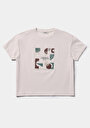 thumb-Afficher les détails de T-shirt À Manches Courtes Ecru Regular Fit Imprimé Femme