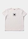 thumb-Afficher les détails de T-shirt À Manches Courtes Blanc Regular Fit Brodé Femme