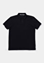 thumb-Afficher les détails de T-shirt Polo À Manches Courtes Marine Droit Regular Fit Homme