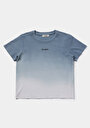 thumb-Afficher les détails de T-shirt À Manches Courtes Marine Regular Fit Imprimé Femme