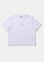 thumb-Afficher les détails de T-shirt À Manches Courtes Blanc Boxy Fit Imprimé Femme