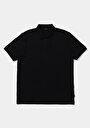 thumb-Afficher les détails de T-shirt Polo À Manches Courtes Noir Droit Regular Fit Homme