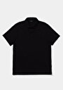 thumb-Afficher les détails de T-shirt Polo À Manches Courtes Noir Droit Regular Fit Homme