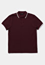thumb-Afficher les détails de T-shirt Polo À Manches Courtes Violet Droit Regular Fit Homme