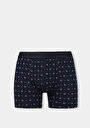 thumb-Afficher les détails de Sous-vêtements Marine Modern Fit Imprimé Homme