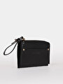 thumb-Afficher les détails de Portefeuille Noir Modern Fit Femme