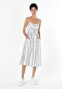 thumb-Afficher les détails de Robe Multicolou Slim Fit    Femme