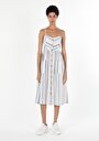thumb-Afficher les détails de Robe Multicolou Slim Fit    Femme