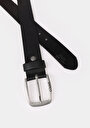 thumb-Afficher les détails de Ceinture Noir Modern Fit Homme
