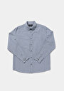 thumb-Afficher les détails de Chemise À Manches Longues Vert Regular Fit Droit Oxford Homme
