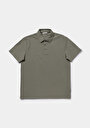 thumb-Afficher les détails de T-shirt Polo À Manches Courtes Vert Droit Regular Fit Homme
