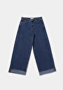 thumb-Afficher les détails de 978 Edna Pantalon  Wide Leg Low Rise En Jean Loose Fit Femme