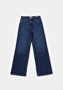 thumb-Afficher les détails de 970 Berry Pantalon  Wide Leg High Rise En Jean Regular Fit Femme