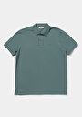thumb-Afficher les détails de T-shirt Polo À Manches Courtes Vert Droit Regular Fit Homme