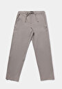 thumb-Afficher les détails de Pantalon Beige Straight Leg Medium Rise En Double Face Regular Fit Homme